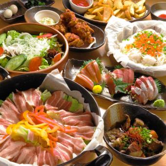 《For a drinking party ♪ Standard plan》 3 hours all-you-can-drink ★ Assortment of 3 types of seasonal fresh fish [10 dishes/5,500 ⇒ 4,500 yen (tax included)]