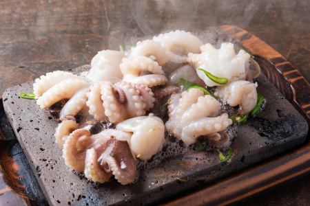 烤魷魚章魚