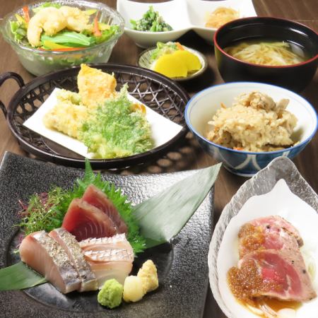 一人一盤【享受春天的6道菜】+高級無限暢飲（含120分鐘）6,600日元