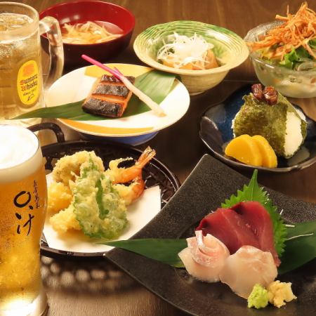 【〇いけ秋満喫お料理全6品】+厳選日本酒１０種付プレミアム飲み放題（１２０分付）6600円