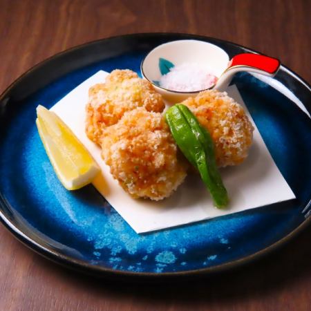 海老しんじょう揚げ