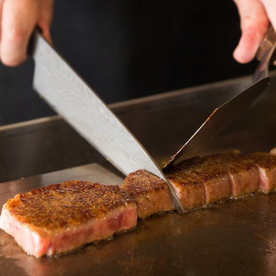 2H all-you-can-drink course from 5,000 yen where you can enjoy steak using A5 rank meat