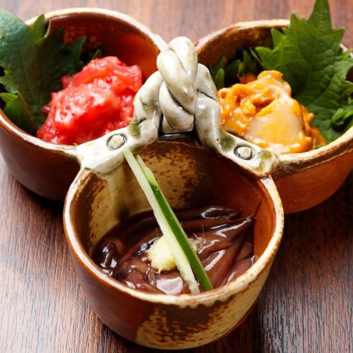 珍味三種盛り