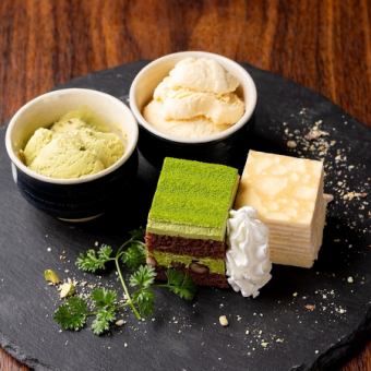 デザートちょこっと盛り合わせ