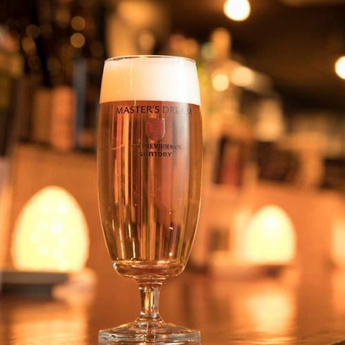 お好きなドリンクで乾杯!