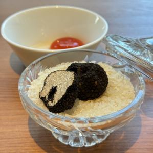 大量松露蛋醬套餐