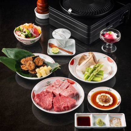 【牛排】A5仙台牛柳及精選瘦肉裡肌套餐(100公克)6,800日圓