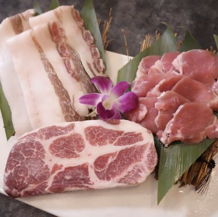 Assorted exquisite brand pork