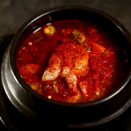 激辛純豆腐チゲ