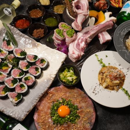 ☆TEJI TOKYO19周年特別コース　※期間限定の周年特別コースとなっております。