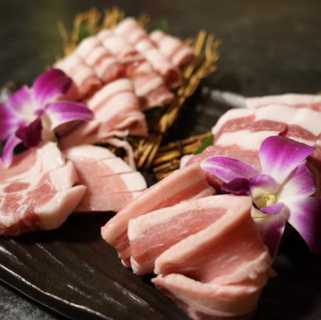 Brand pork tasting platter