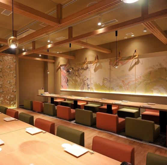 교토를 느끼는 디자이너스 다이닝에서 연회도 ♪ 인원수 상담해 주세요!