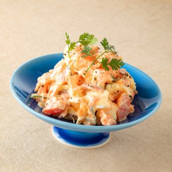 베이컨 타르타르 인삼 샐러드