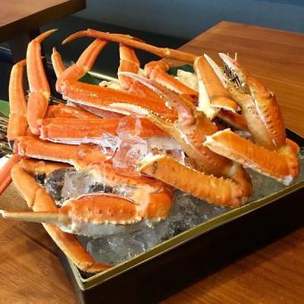 夏の感謝祭【ボイルずわい蟹+40品目食べ放題コース】ずわい蟹や当店自慢の逸品をお得に楽しめる
