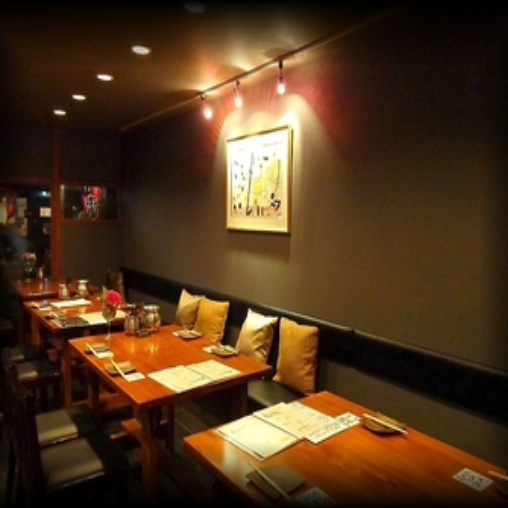 The restaurant boasts a relaxing atmosphere, making it perfect for entertaining or dining!