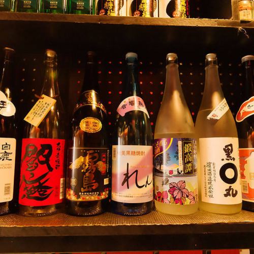 A wide variety of alcoholic drinks are available! All-you-can-drink for 1,430 yen (tax included)