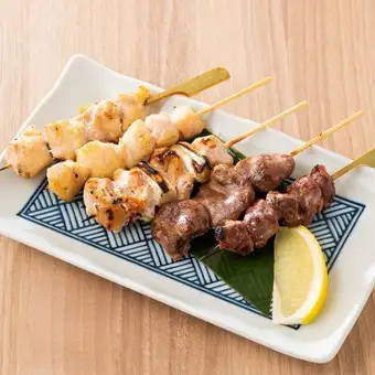 炭火串焼き五本盛り