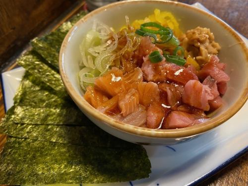 Seafood natto starburst