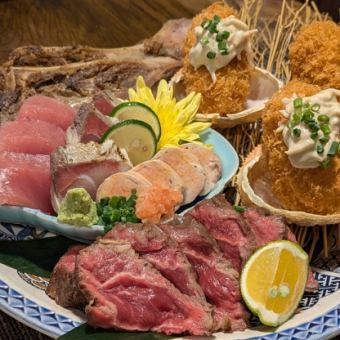 忘・新年会！【150分飲み放題付き・お席3時間制】堪能！魚一コース 全9品 6000円(税込)