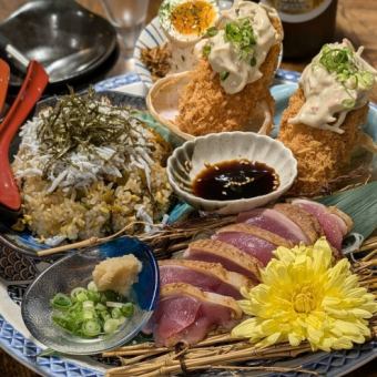 昼飲み限定！【90分飲み放題付き・お席2時間制】昼飲みコース 全7品 4000円(税込)