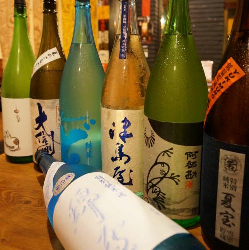 Mainly on sake from Tohoku ...