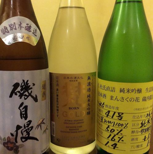 日本各地の名酒、豊富にあります！！
