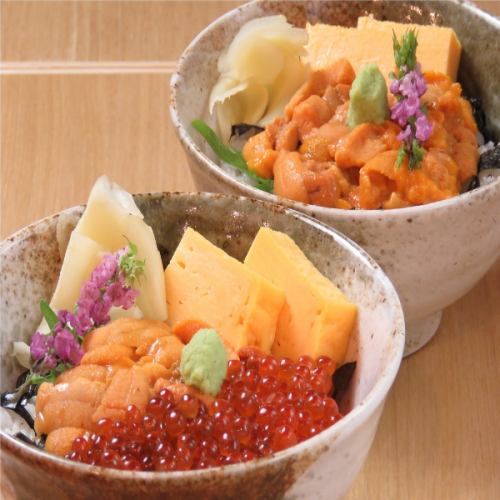 We will open lunch according to the season of sea urchin ♪
