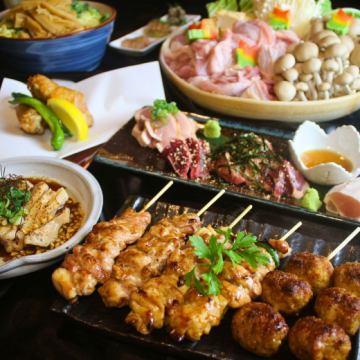 歓送迎会は姫路駅近くの焼き鳥店「西鶏球喰」で決まり！