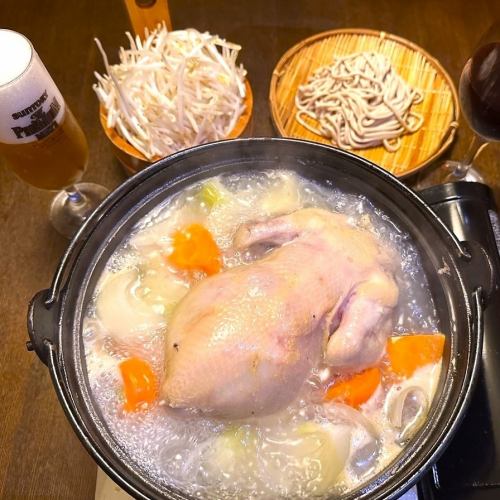 鶏白湯鍋（2人前）