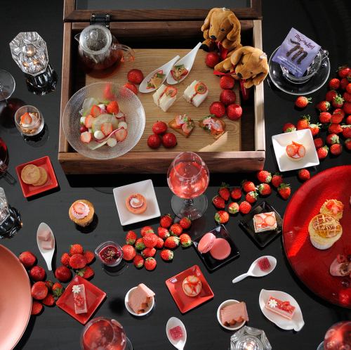 【1.2月】ストロベリーアフタヌーンティー ”Rouge” et ”Rouge”
