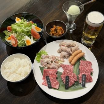 【当店名物！】豪華ブランド和牛使用◎白老和牛コース4980円（税込）