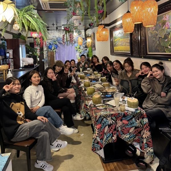 【貸切歓迎/忘年会/新年会/送別会・歓迎会】パーティーも承ります。小規模から中規模の宴会にぴったり◎お気軽にご相談ください。