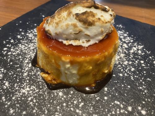 Rich cheese pudding