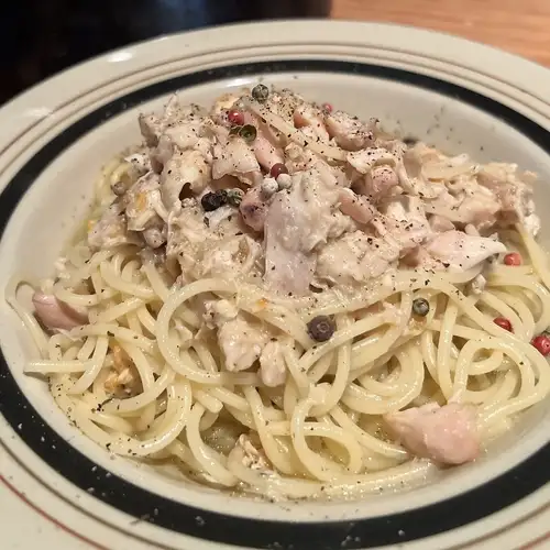 長州とりのフリカッセパスタ