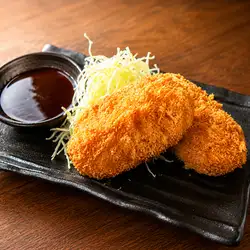 蟹奶油炸肉饼