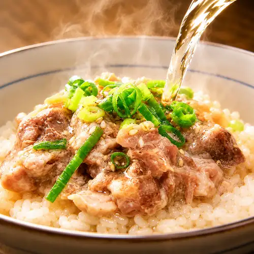 ブリのなめろう茶漬け