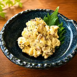 いぶりがっこのクリームチーズ和え