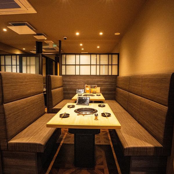 位於福島站前的便利位置◎與朋友、下班後、家人一起用餐的空間！