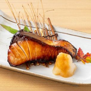 冬季黃尾魚照燒