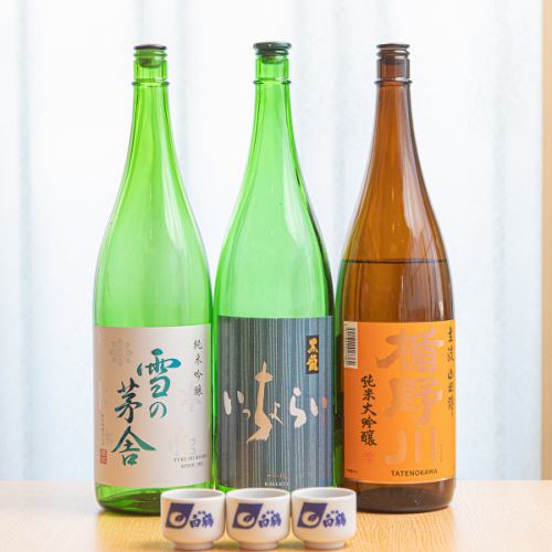 【女将が選ぶ旬の日本酒と旨み】