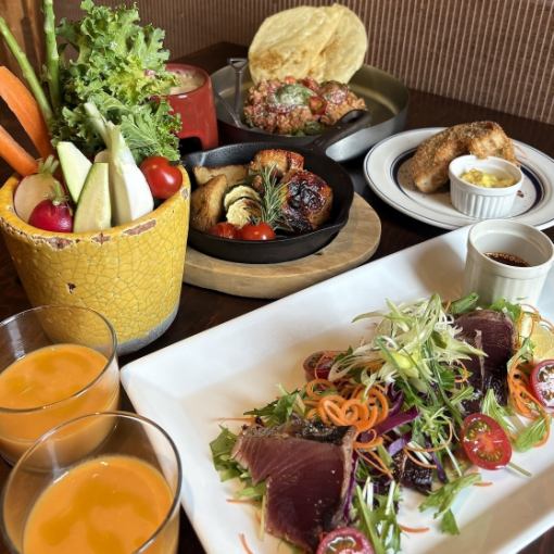6月限定！初夏コース  しめのご飯はすずきちタコライス！