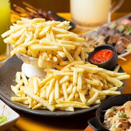 "Unlimited Potato Refill Course" All-you-can-eat potatoes for 1,480 yen + 300 yen for the regular all-you-can-drink course!