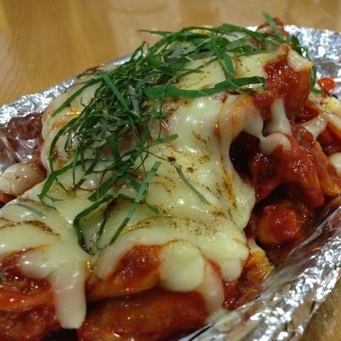 Korean spicy chicken dish