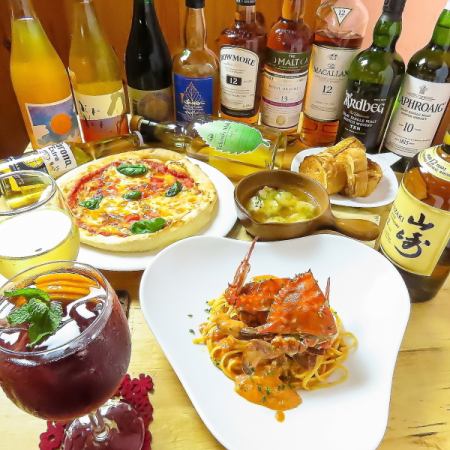 【充滿gogo魅力】9道菜宴會套餐4,000日圓（含稅）