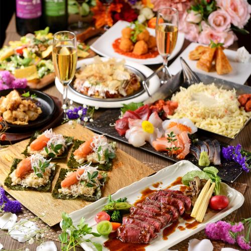 For various banquets♪ All-you-can-drink course ◆ Currently extended from 2 hours to 3 hours