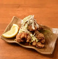 ヤンバル若鶏唐揚げ ネギ塩ソース