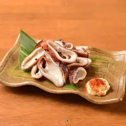 スルメイカ直火焼き