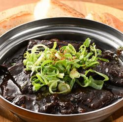 名物！牛すじとしめじのどて煮