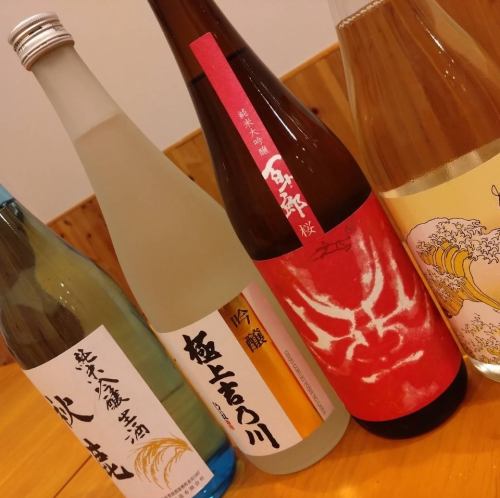 様々な日本酒をご用意しております！