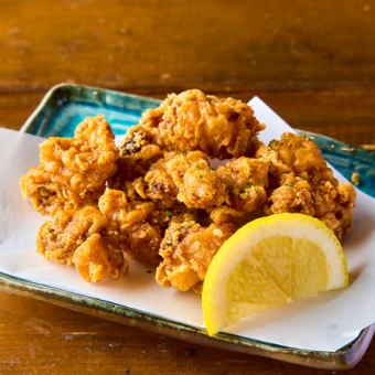 イカ軟骨ピリ辛揚げ